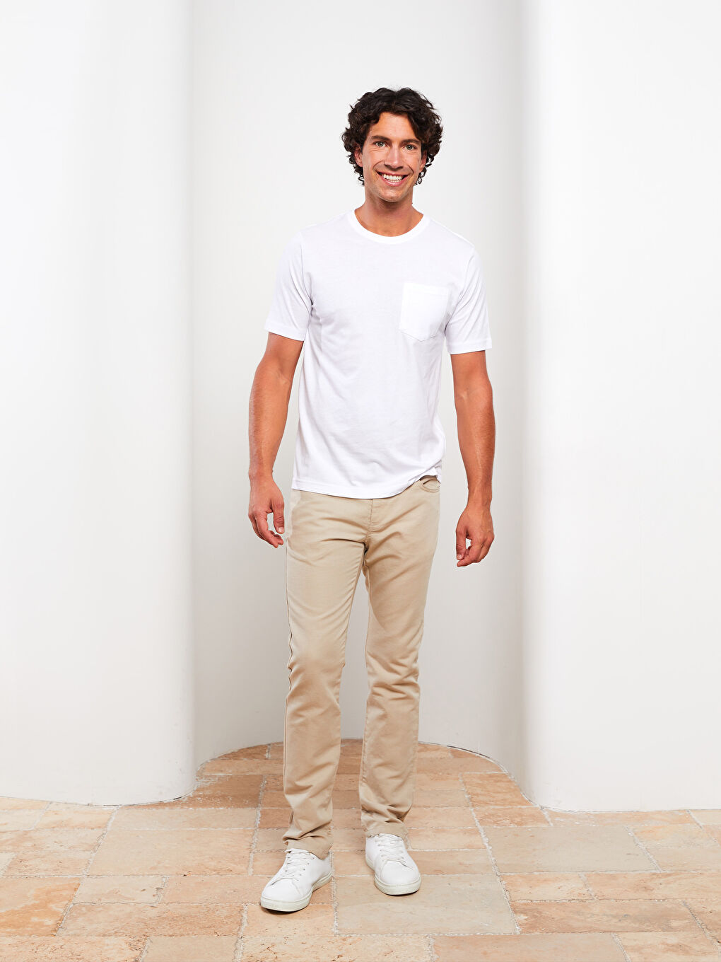 Crew Neck Jersey Men's T-Shirt-2