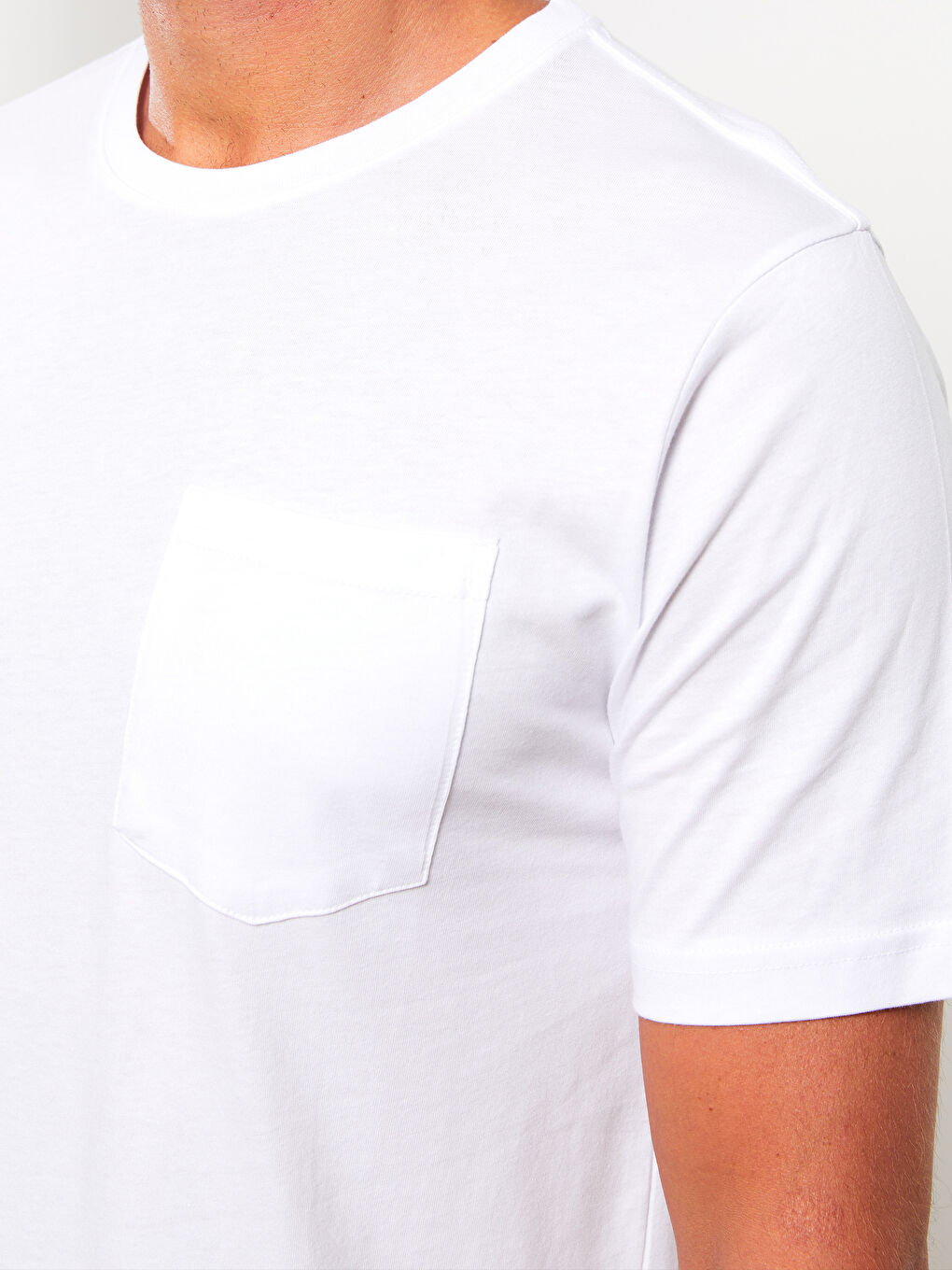 Crew Neck Jersey Men's T-Shirt-3