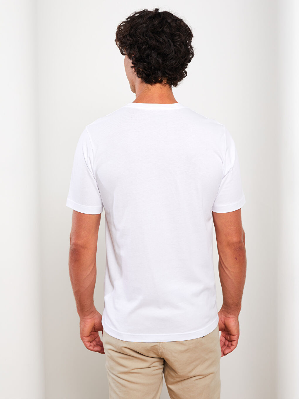 Crew Neck Jersey Men's T-Shirt-4