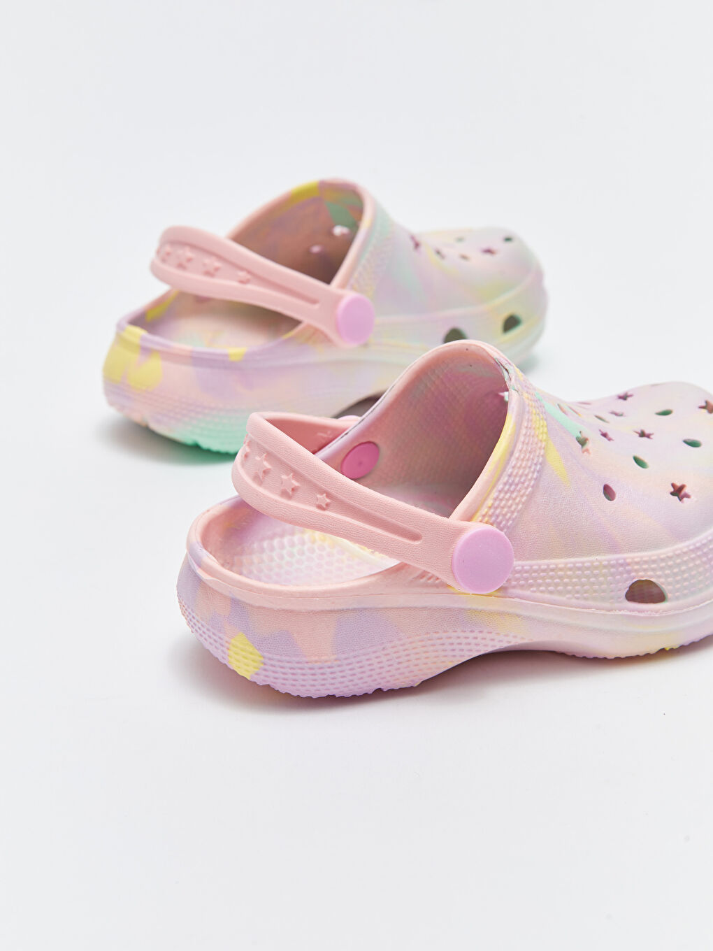 Sandales de plage multicolores pour bébé fille-4