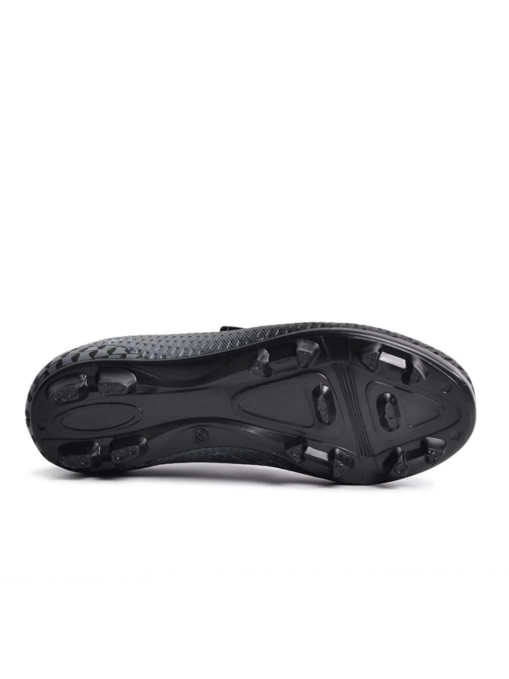 Siyah Speed F Erkek Çocuk Cırtlı Krampon-5