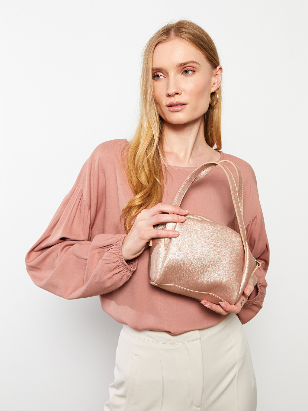 Leather-Look Women's Crossbody Bag