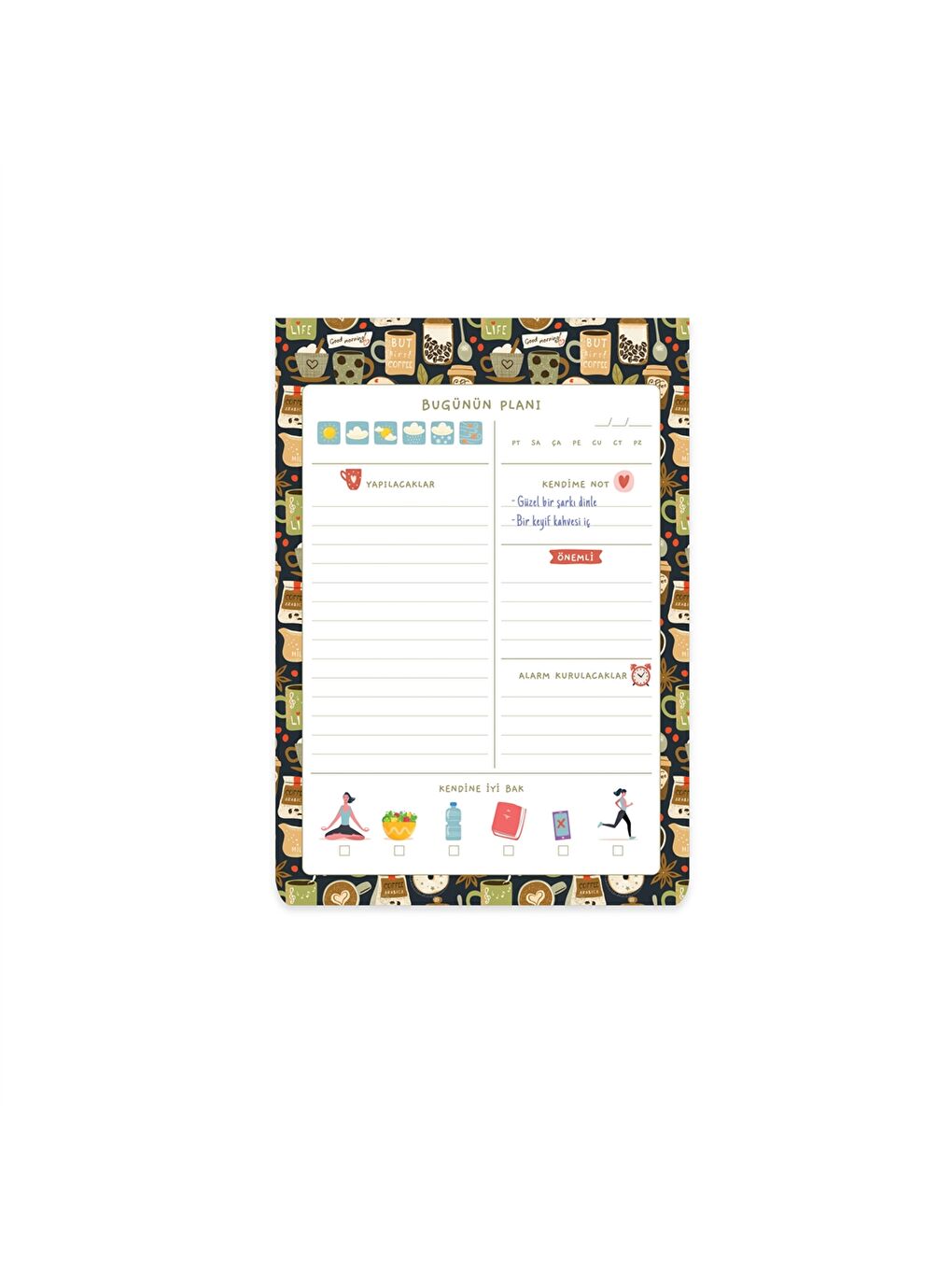 Günlük Planlayıcı Defter