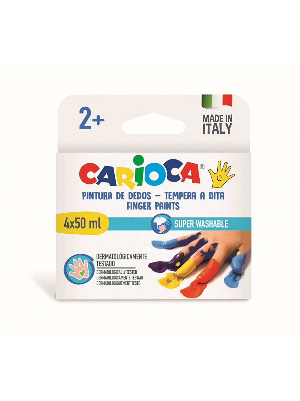 CARIOCA Parmak Boyası 50 Ml 4 Renk