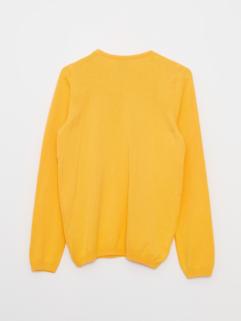 Pulover Basic Subțire Din Tricot Pentru Fete-1