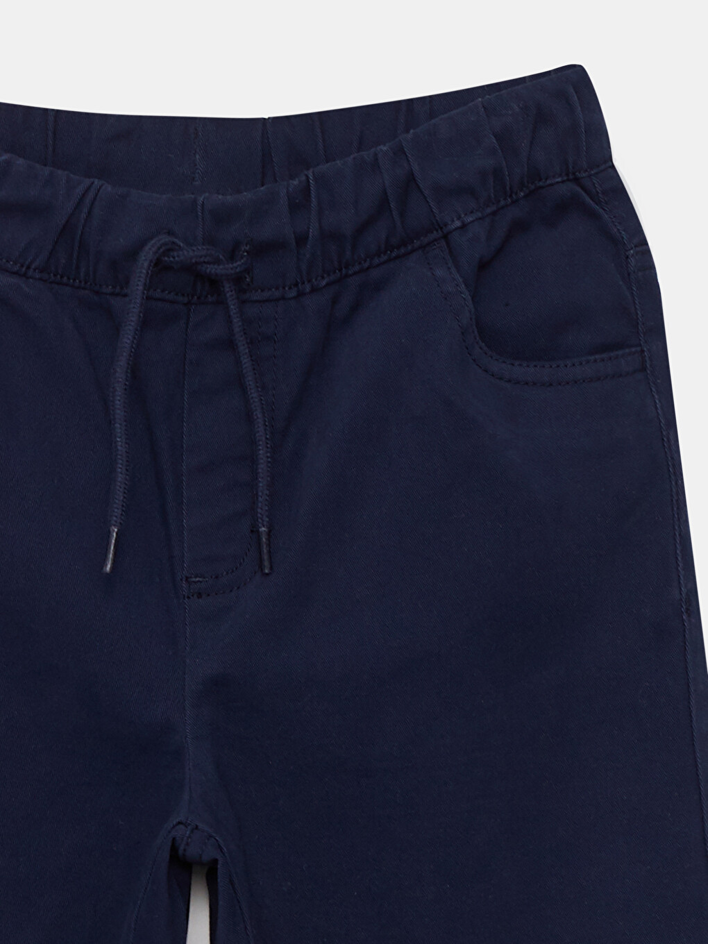 Boy's Slim Gabardine Trousers-3