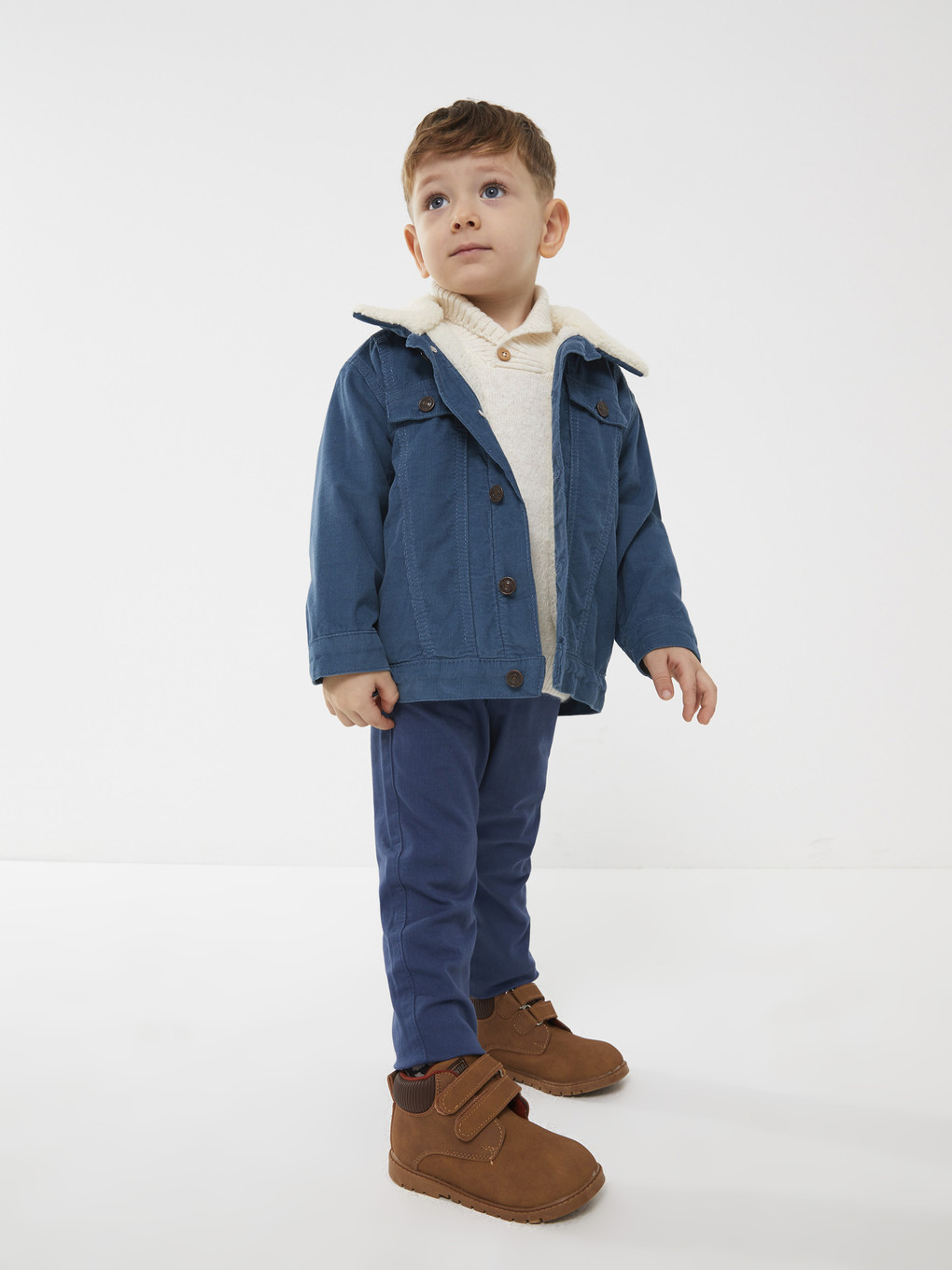 Baby Boy’s Hook And Loop Boots-1