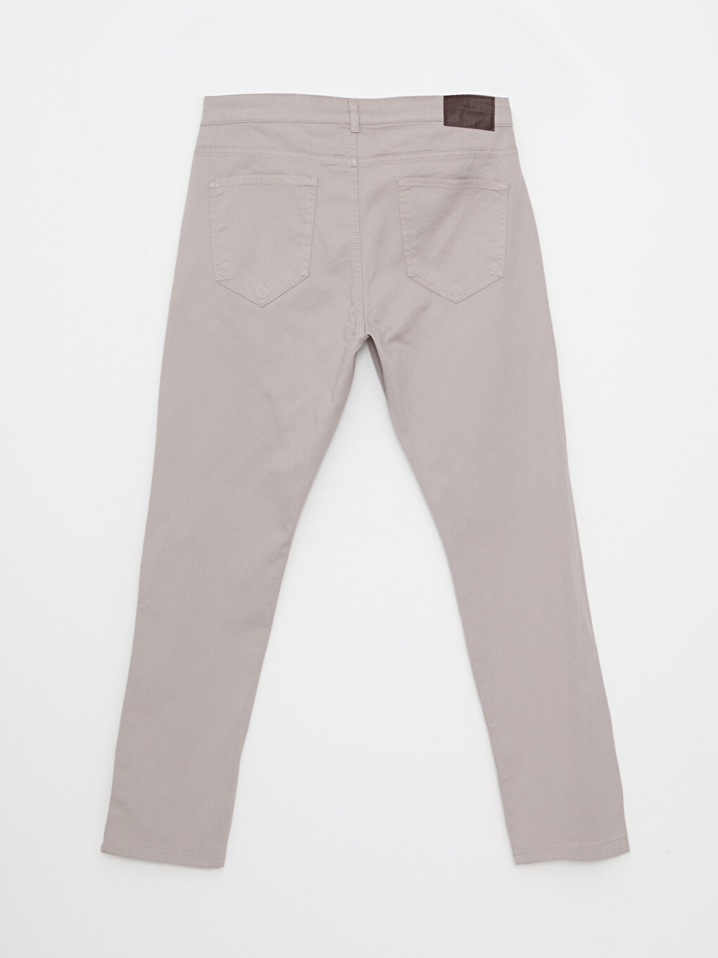Pantaloni Slim Fit Din Țesătură Dobby Pentru Bărbați-6