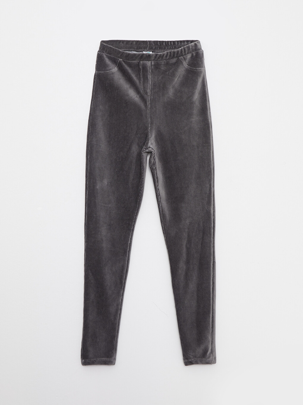 Elastic Waist Basic Velvet Girl Long Tights
