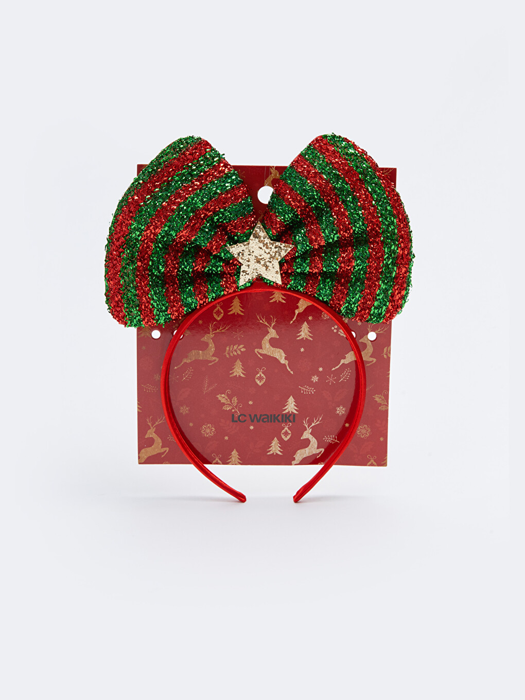 Girls New Year Themed Bowtie Glittering Crown