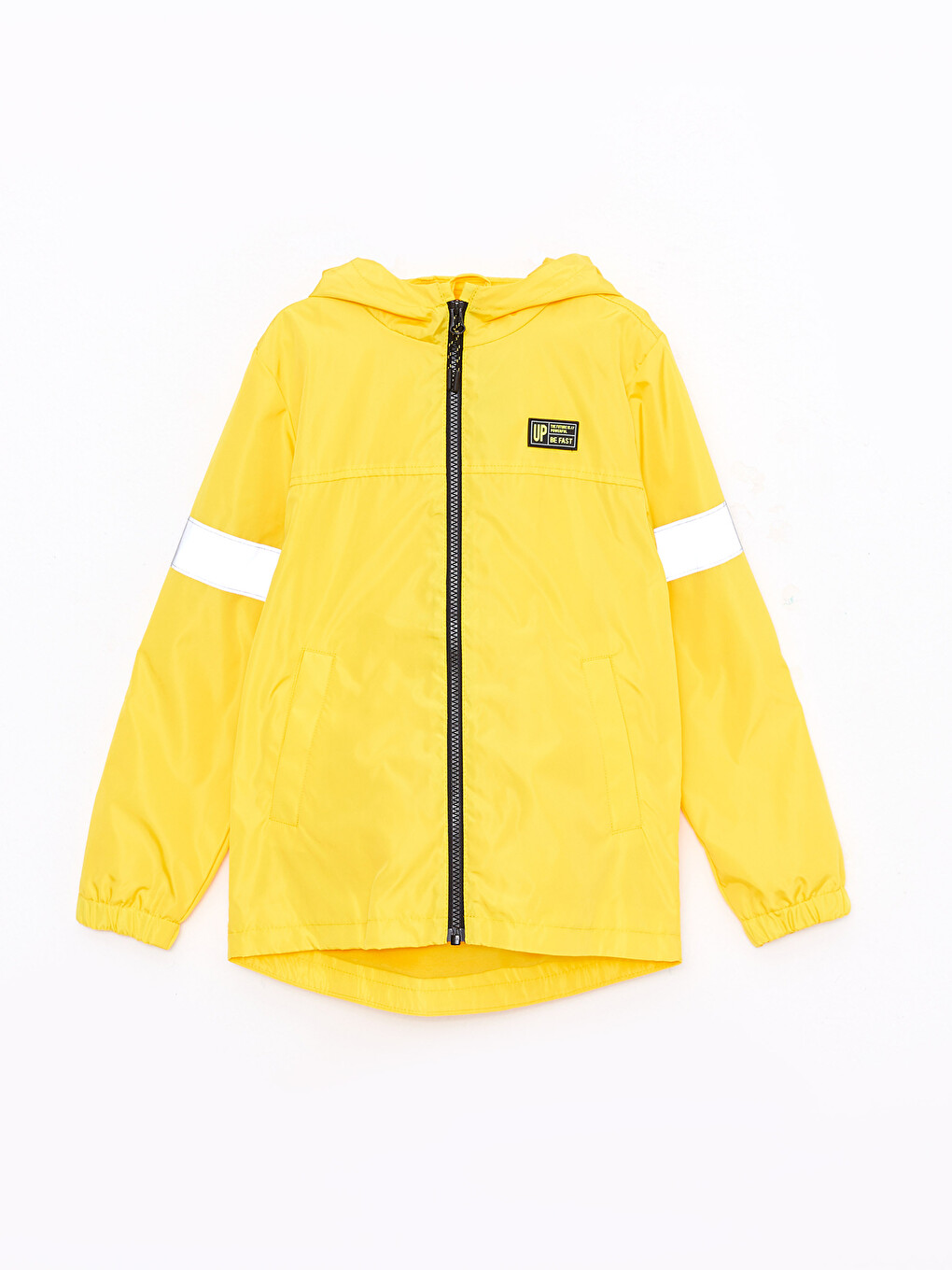 Hooded Basic Boy Raincoat