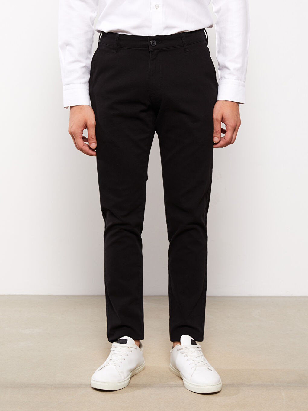 بنطلون تشينو تويل إكسترا سليم فيت للرجال-3