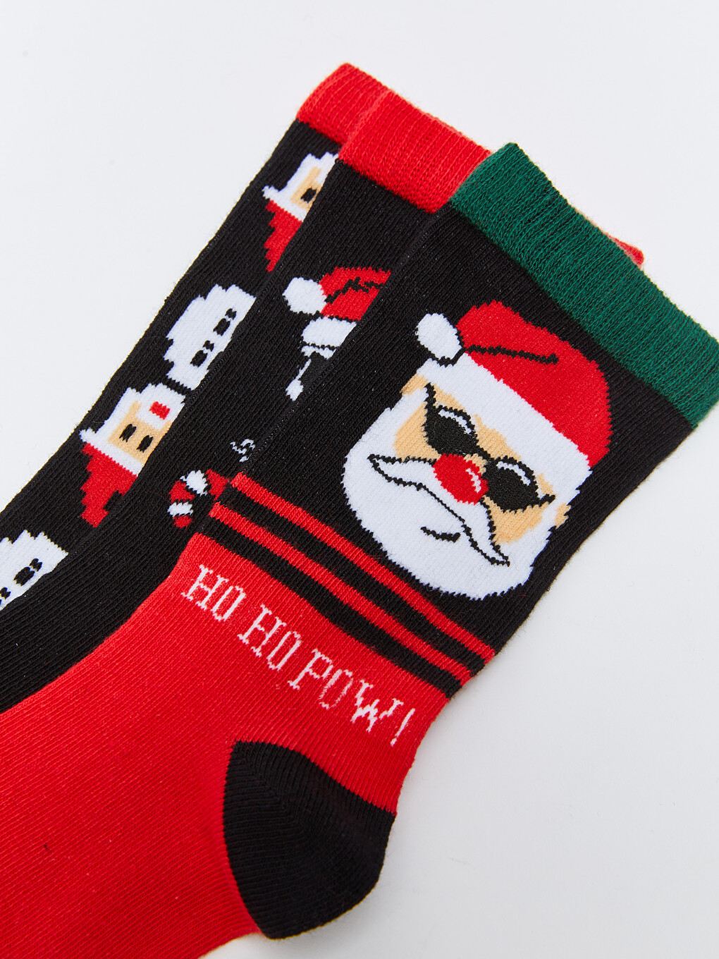 New Year Themed Boys' Ankle Socks 3-pack-3
