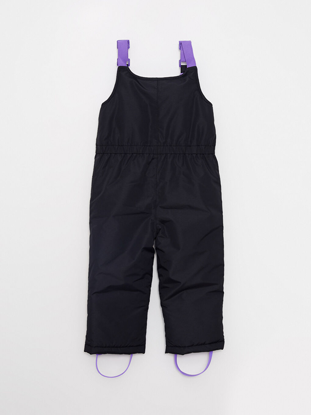 Antrasit Baskılı Kız Bebek Kayak Tulumu-3