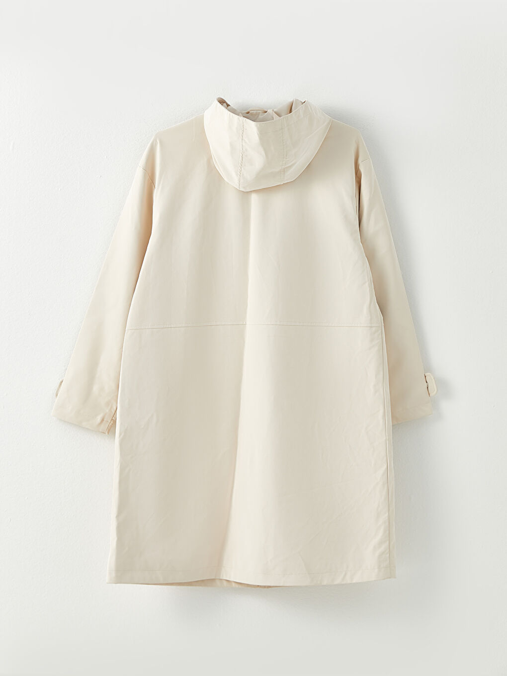 LCW Modest Manteau Uni À Capuche pour Femmes -W20018Z8-S36