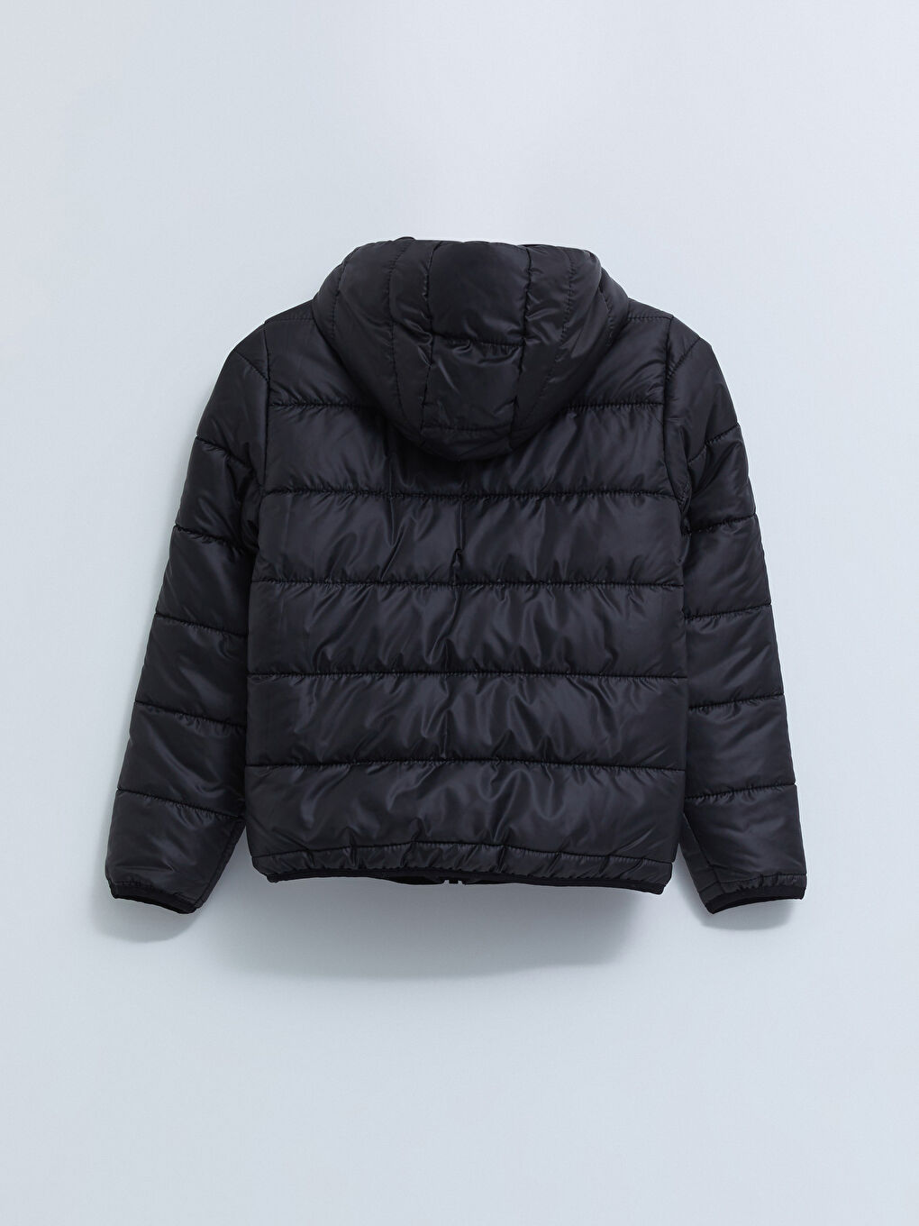 Hooded Basic Boy Puffer-2