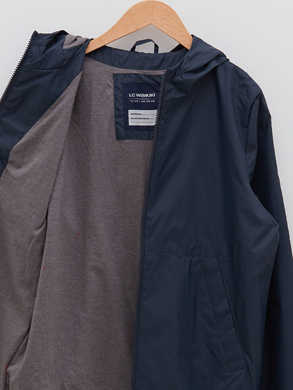 LCW Kids Hooded Basic Boy Raincoat -W20034Z4-HRZ