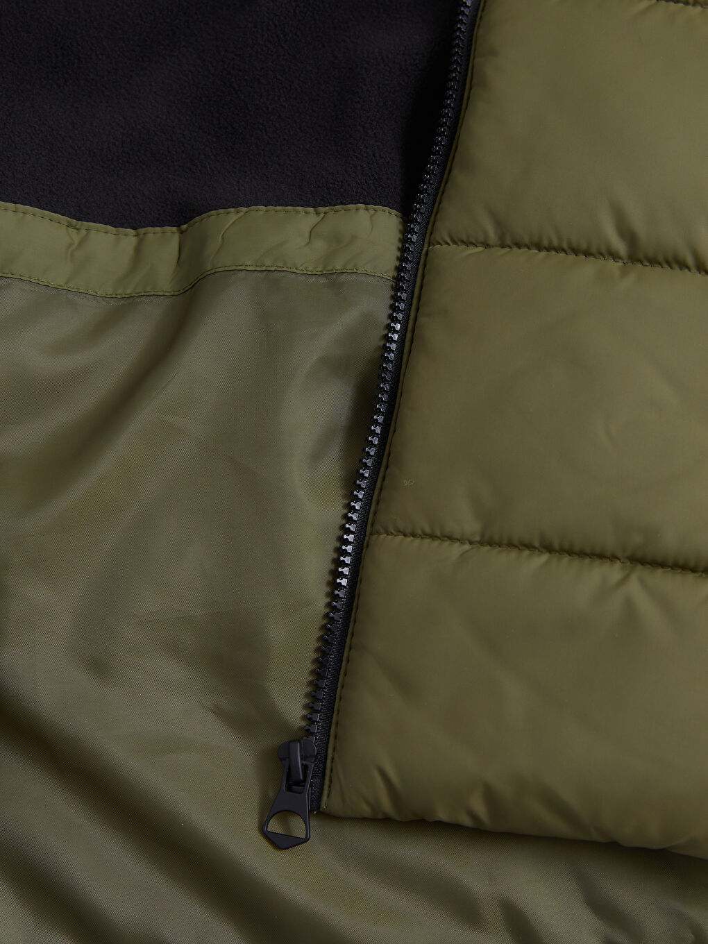 Hooded Basic Boy Puffer-3