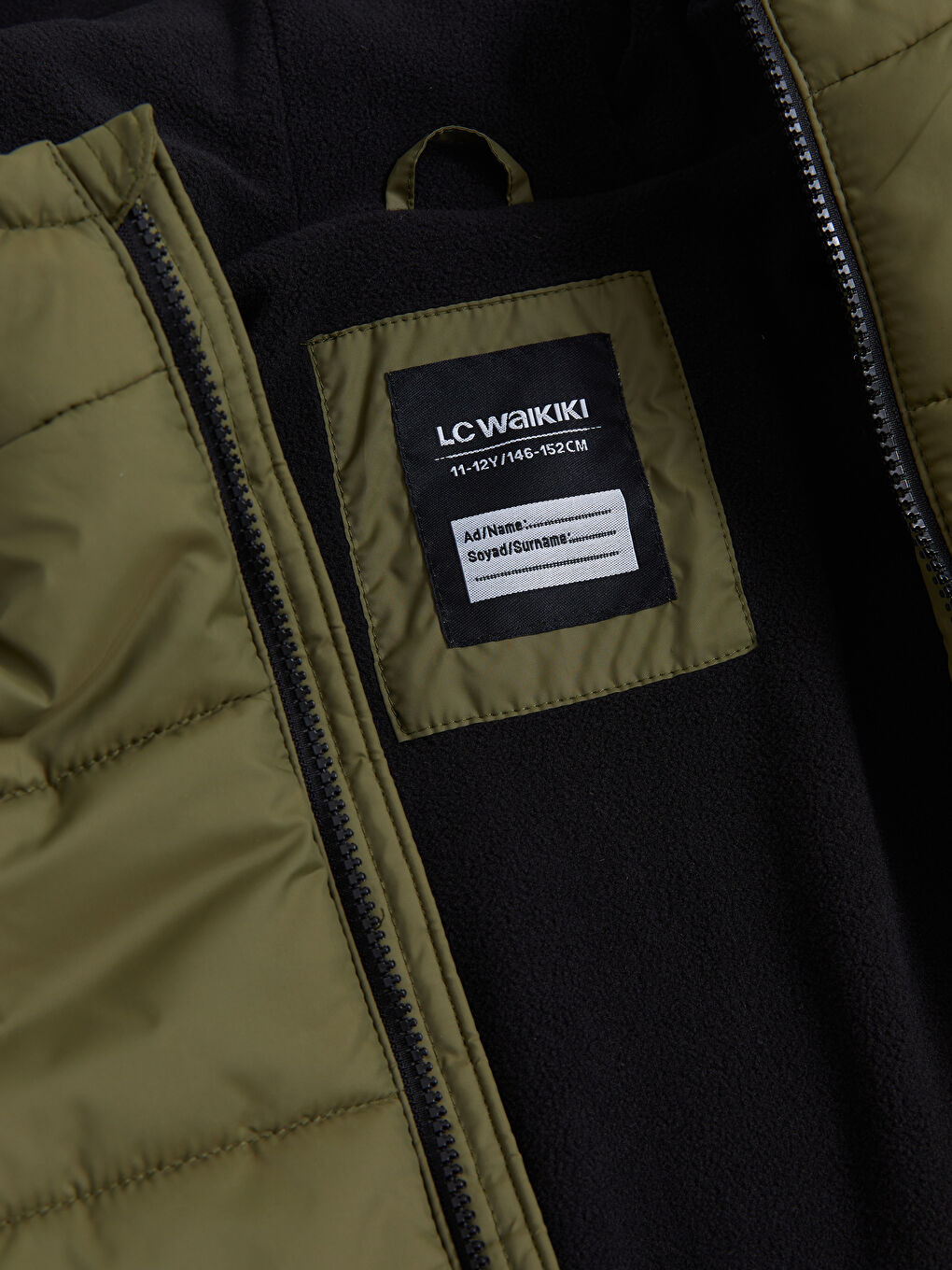 Hooded Basic Boy Puffer-4