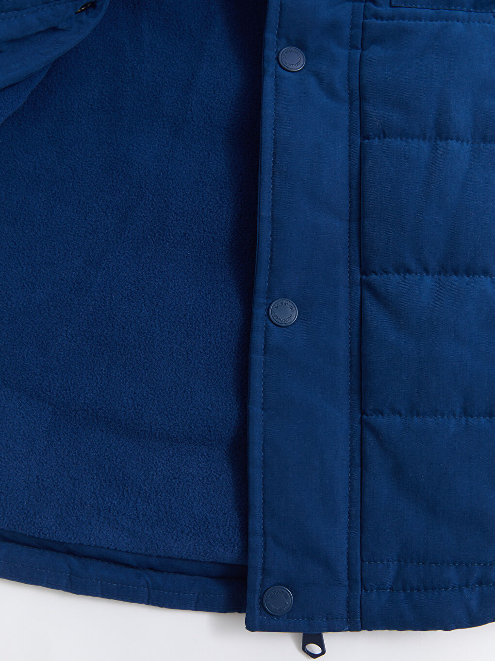 Hooded Basic Boy Coat-2