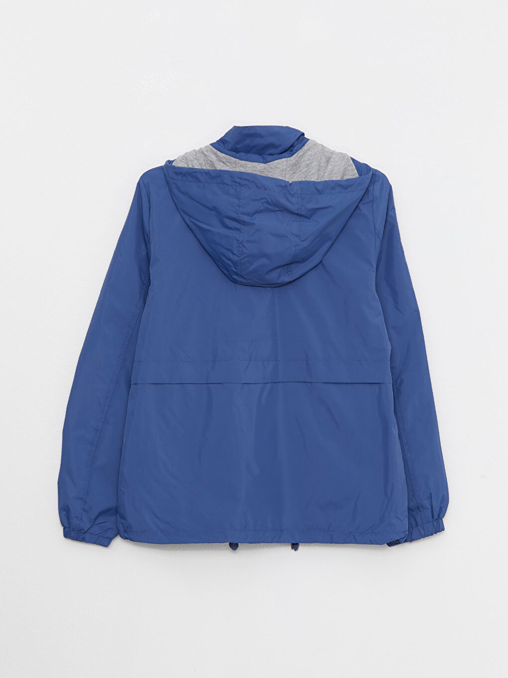 Women's Hooded Plain Raincoat-7