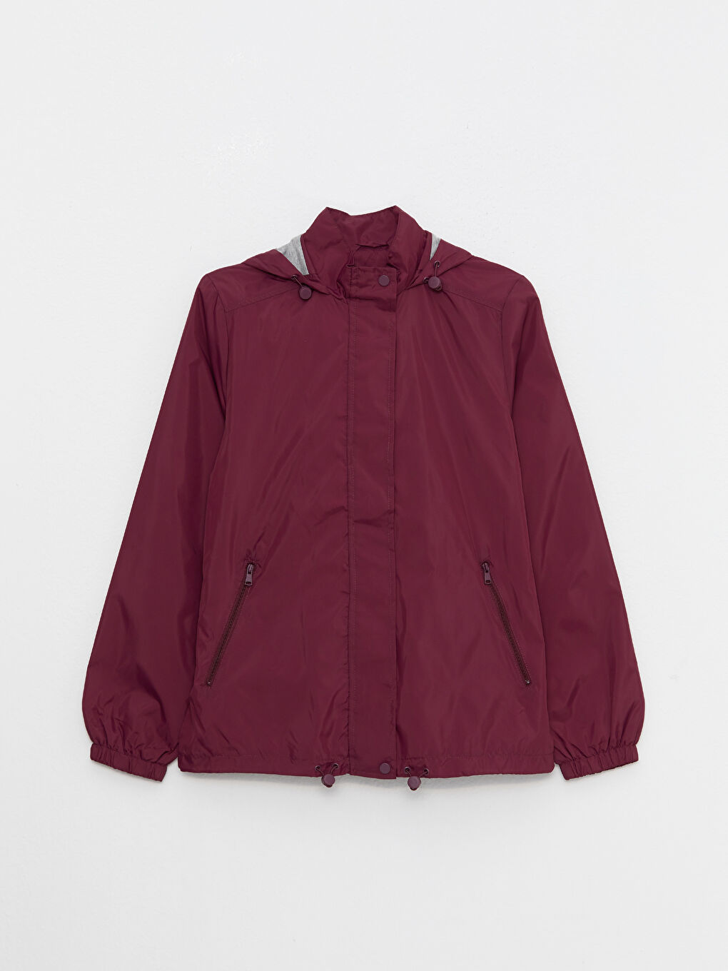 Ženski Jednostavni Kišni Mantil Sa Kapuljačom-5