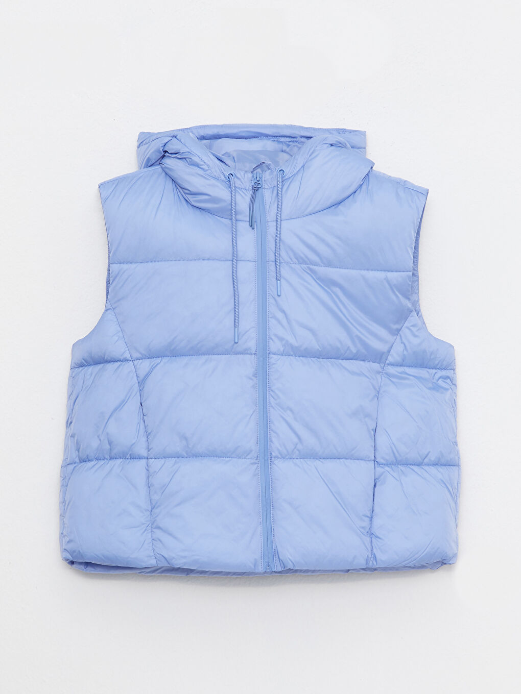 LCW Vision Women's Hooded Plain Puffer Gilet -W20042Z8-S0S