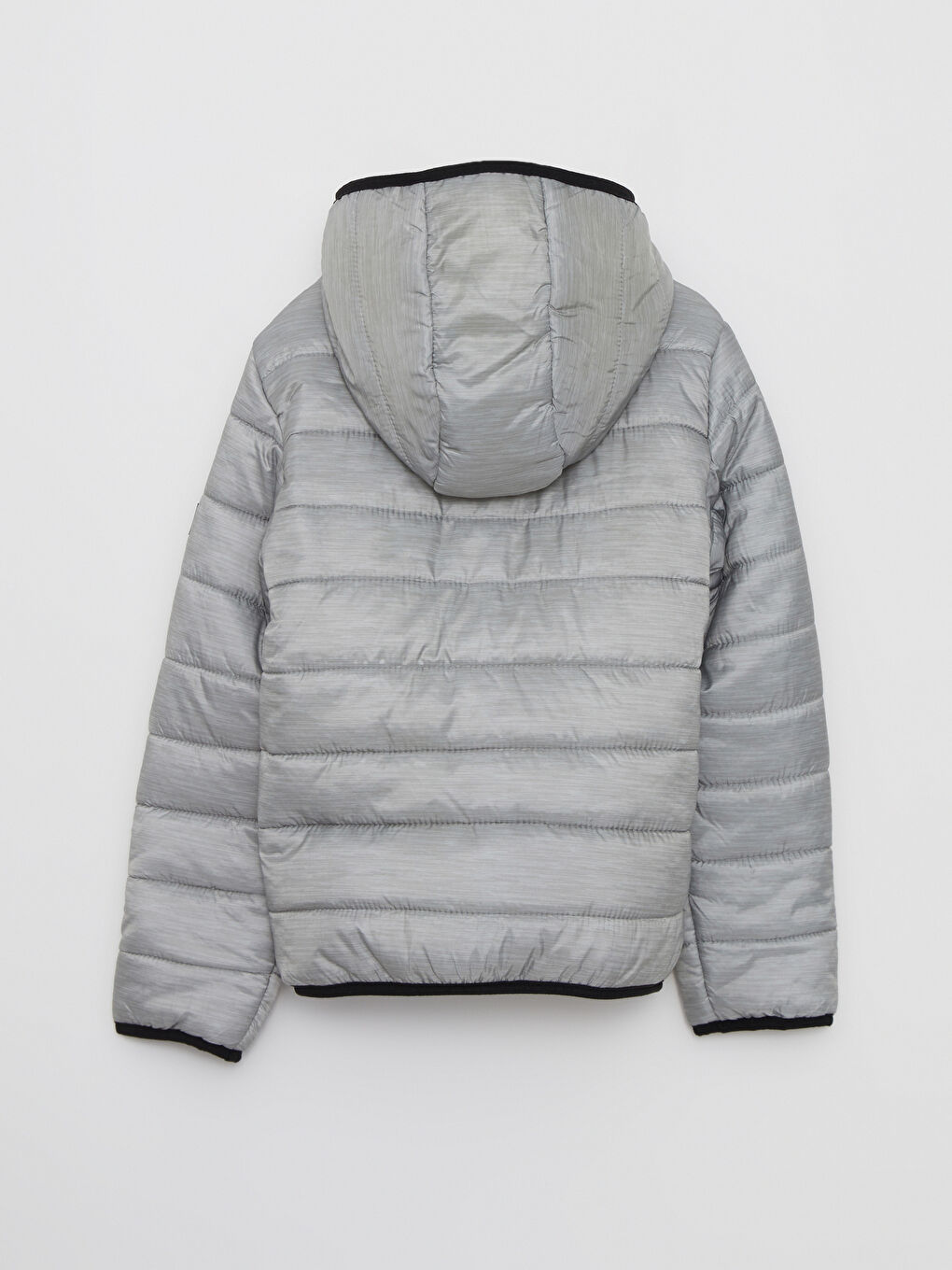 Hooded Basic Boy Puffer-2