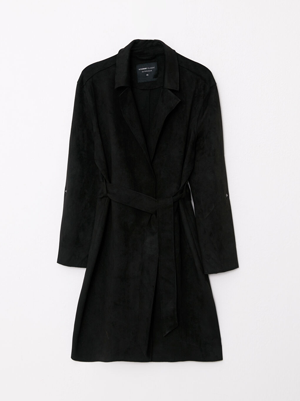 LCWAIKIKI Classic Jacket Collar Regular Long Sleeve Women's Trench Coat -W20051Z8-E0N