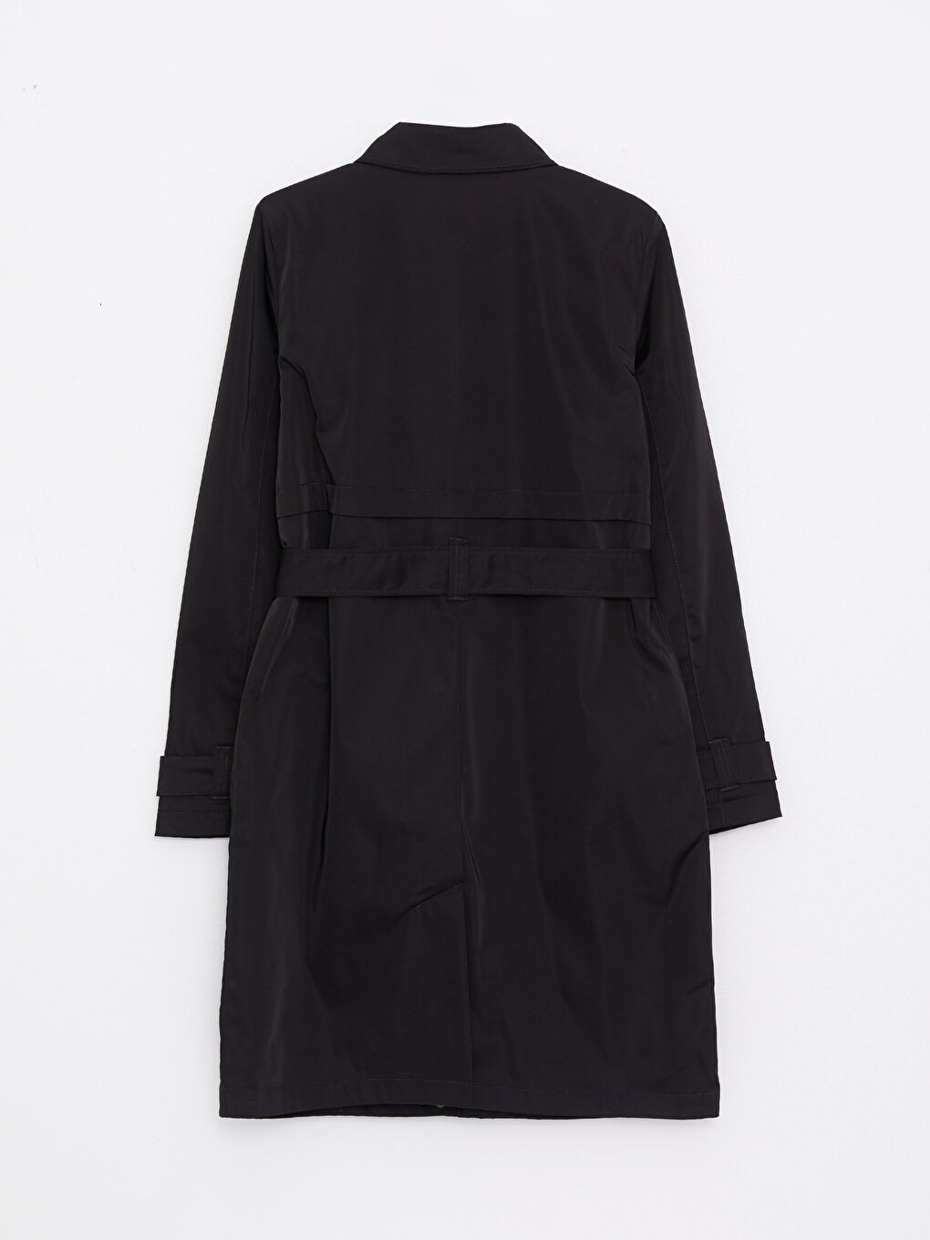 LCWAIKIKI Classic Hemdkragen Regulär Langarm Trenchcoat für Damen -W20053Z8-E0N