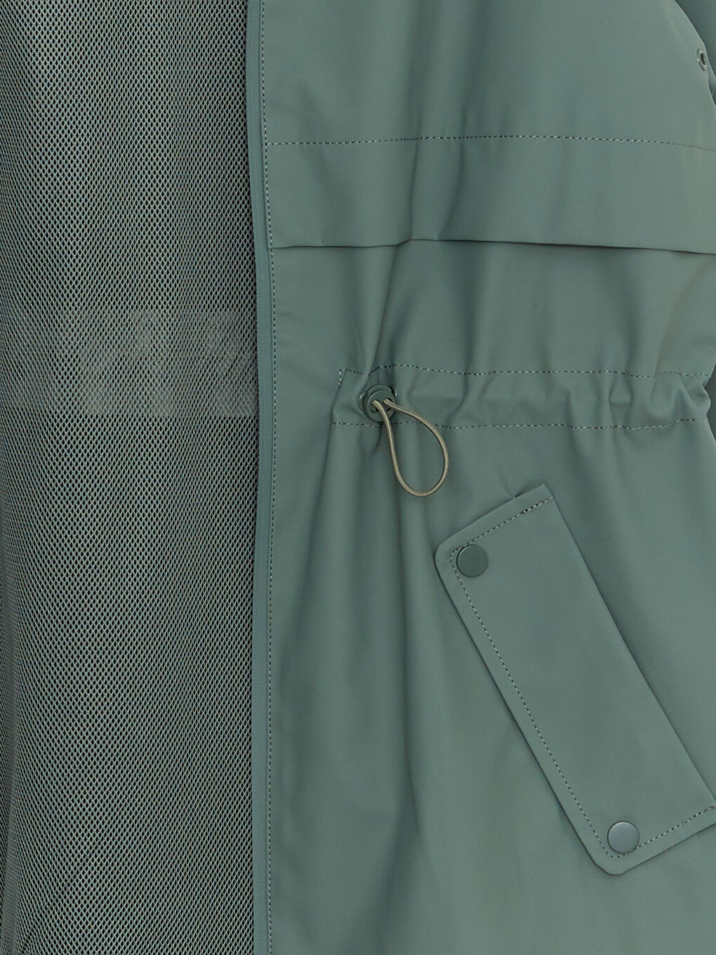 Impermeabil Simplu cu Glugă pentru Femei-8