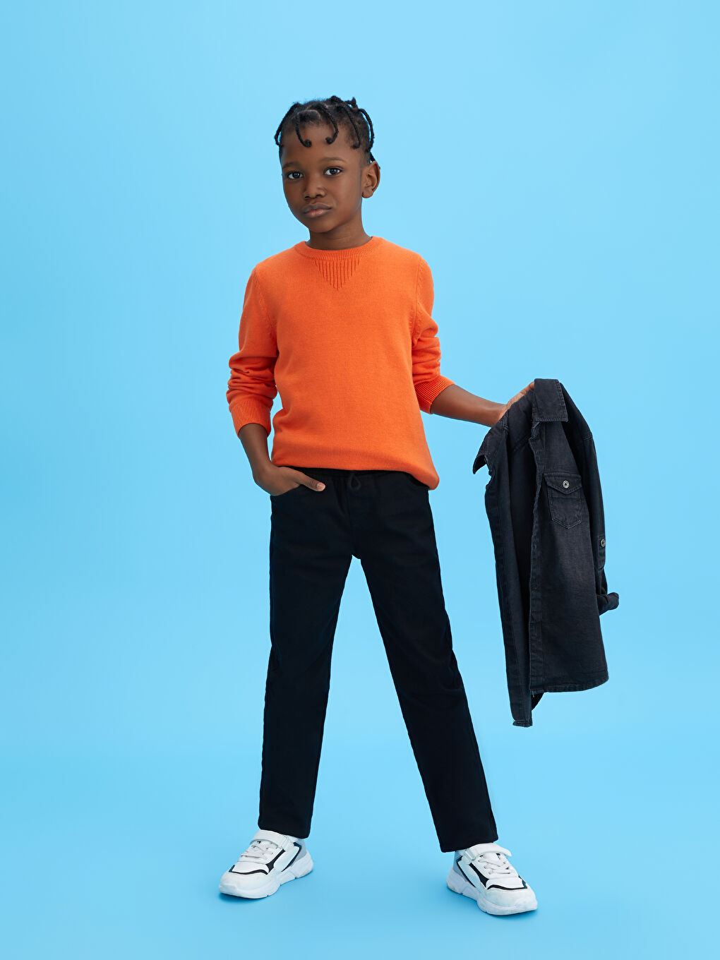 LCW Kids Момче Черно Панталон -W20088Z4-RQL