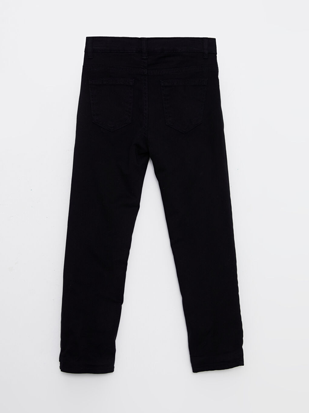 Basic Gabardine Fleece Lined Boys Trousers-1