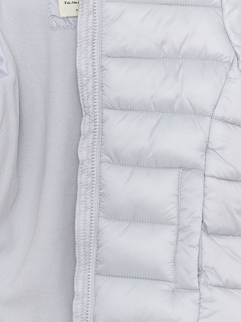 Hooded Basic Long Sleeve Girl Puffer-2