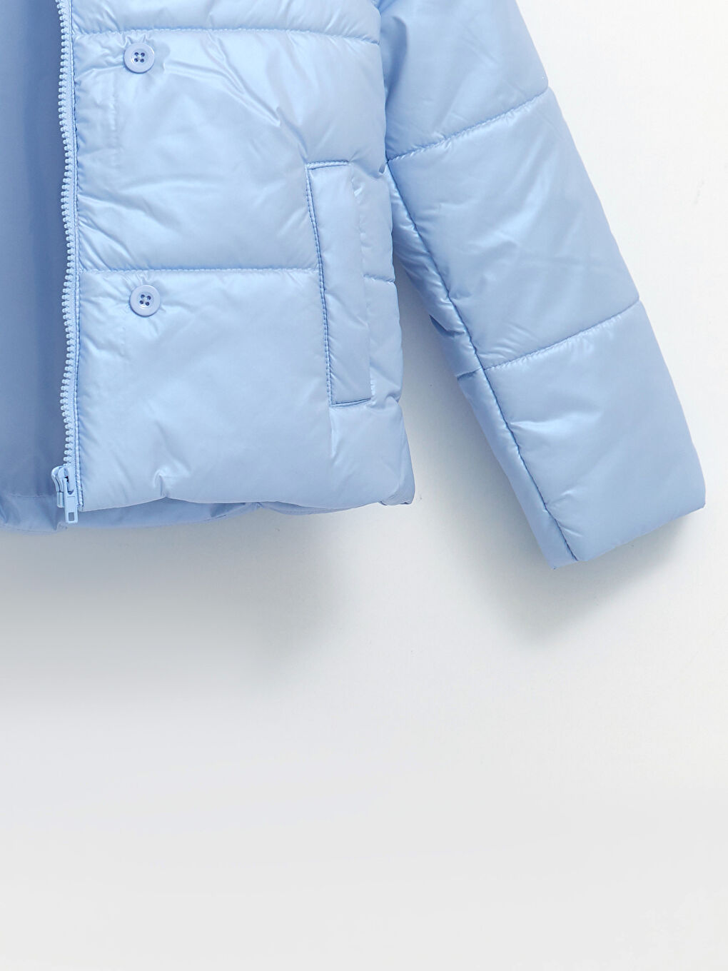 Djevojka PLAVA Jakna-2