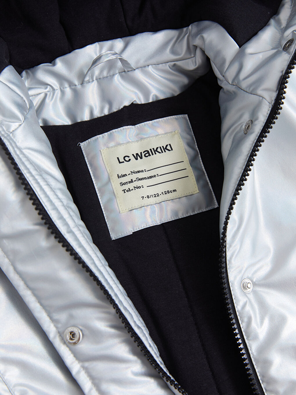 بالطو بناتي منفوخ مطبوع بكابيشو-2