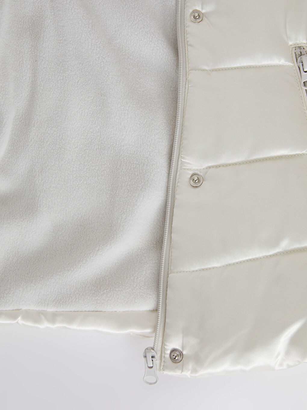 қыздарға арналған капюшонды пуховик жилет-1