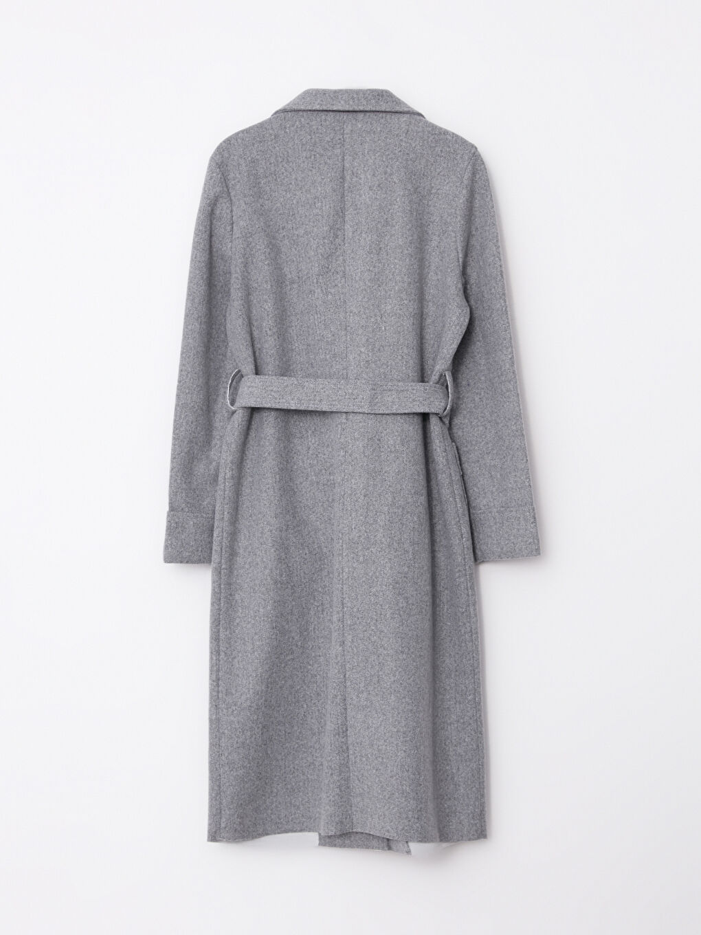 LCWAIKIKI Classic Jacket Collar Women's Cachet Overcoat -W20159Z8-LAL