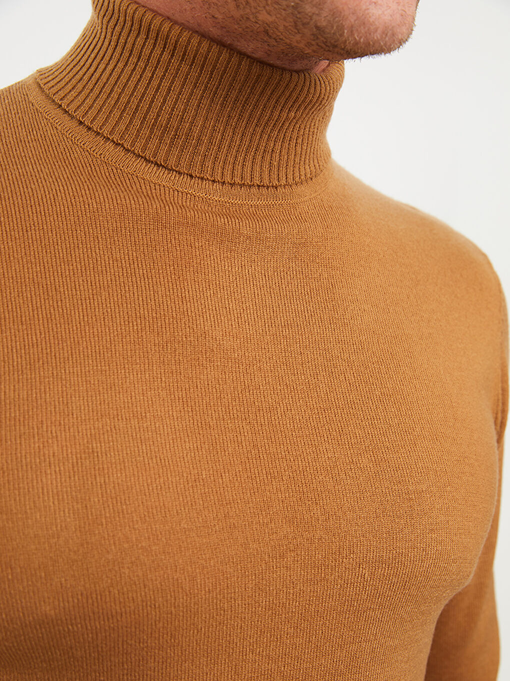 LCW Vision Turtleneck Long Sleeve Men's Knitwear Sweater -W20162Z8-CZ9