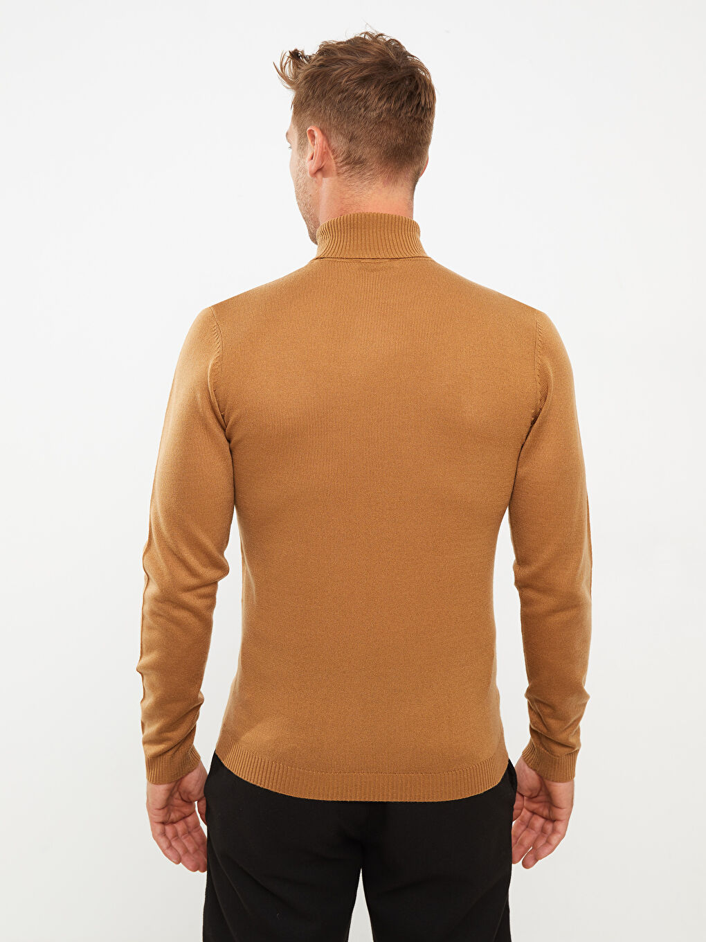 LCW Vision Turtleneck Long Sleeve Men's Knitwear Sweater -W20162Z8-CZ9