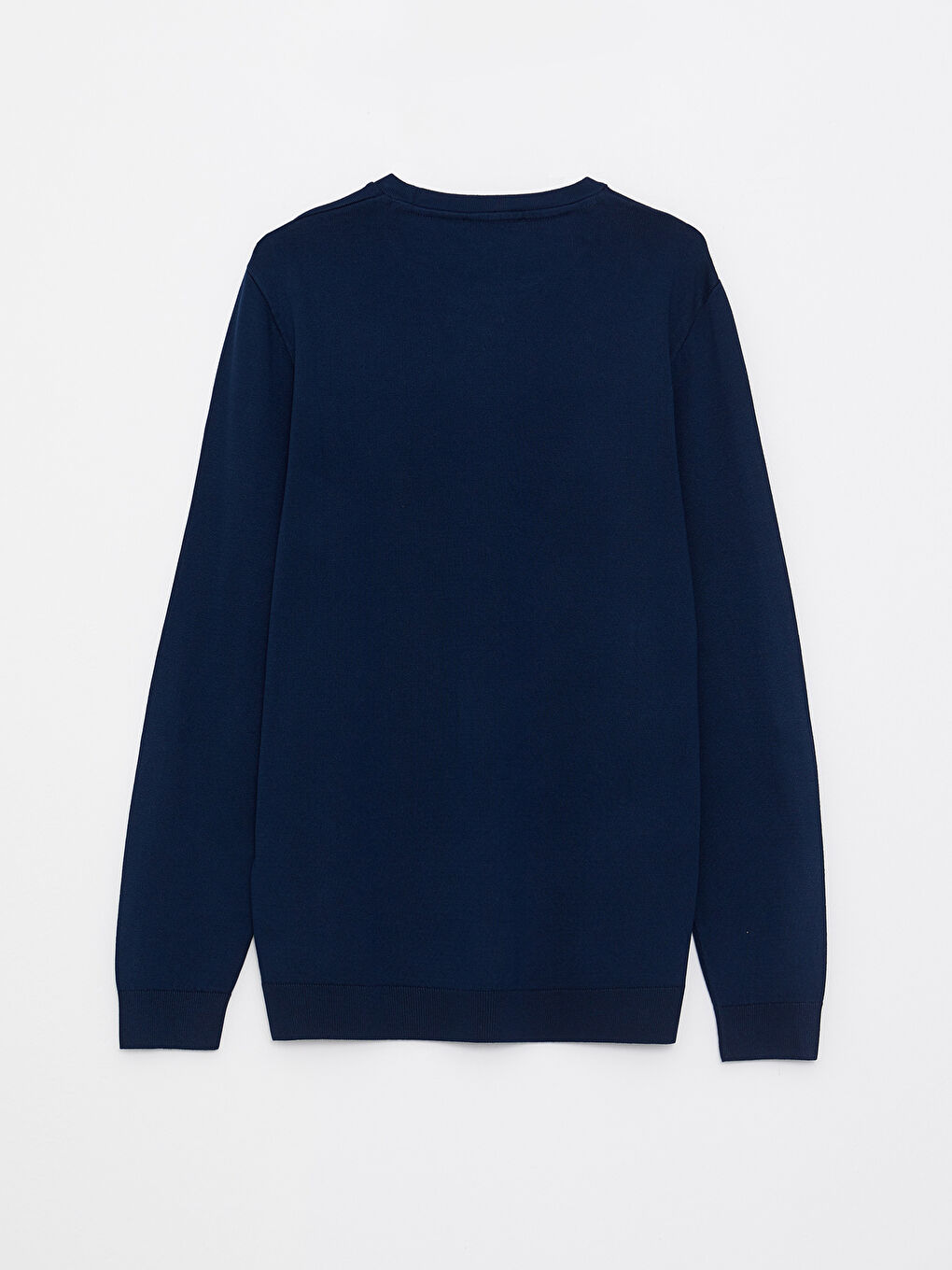 Mavi Bisiklet Yaka Erkek Triko Kazak-6