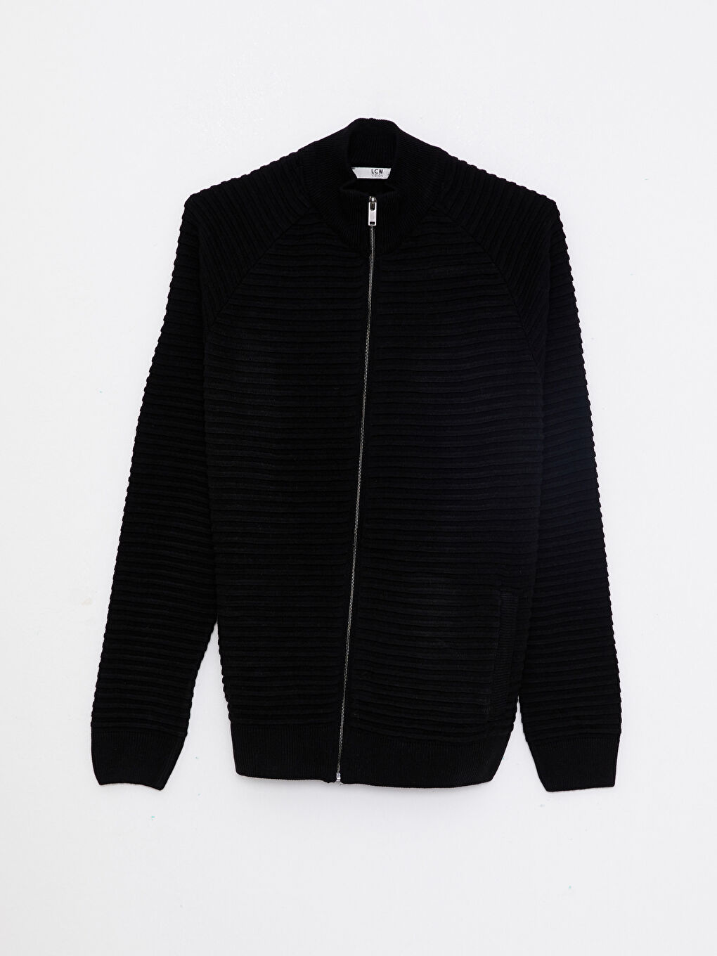 LCW Vision Schlank Geschnittene Langarm Trichterkragen Herren Strickjacke -W20171Z8-CVL