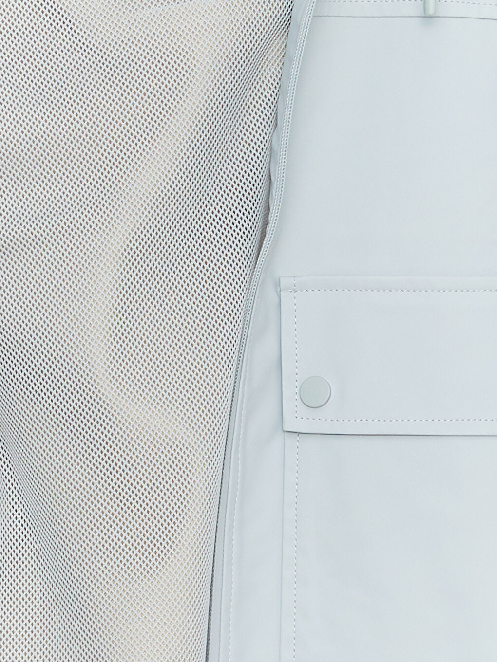 Yeşil Kadın Kapüşonlu Düz Yağmurluk-7