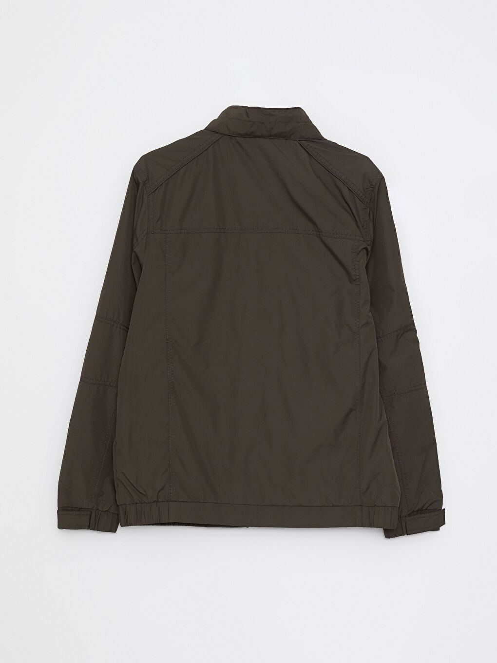 Standard Fit Turtle Neck Thin Men's Coat-7