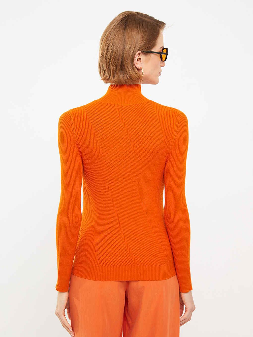 LCWAIKIKI Basic Half Turtleneck Women's Knitwear Sweater -W20243Z8-H6V