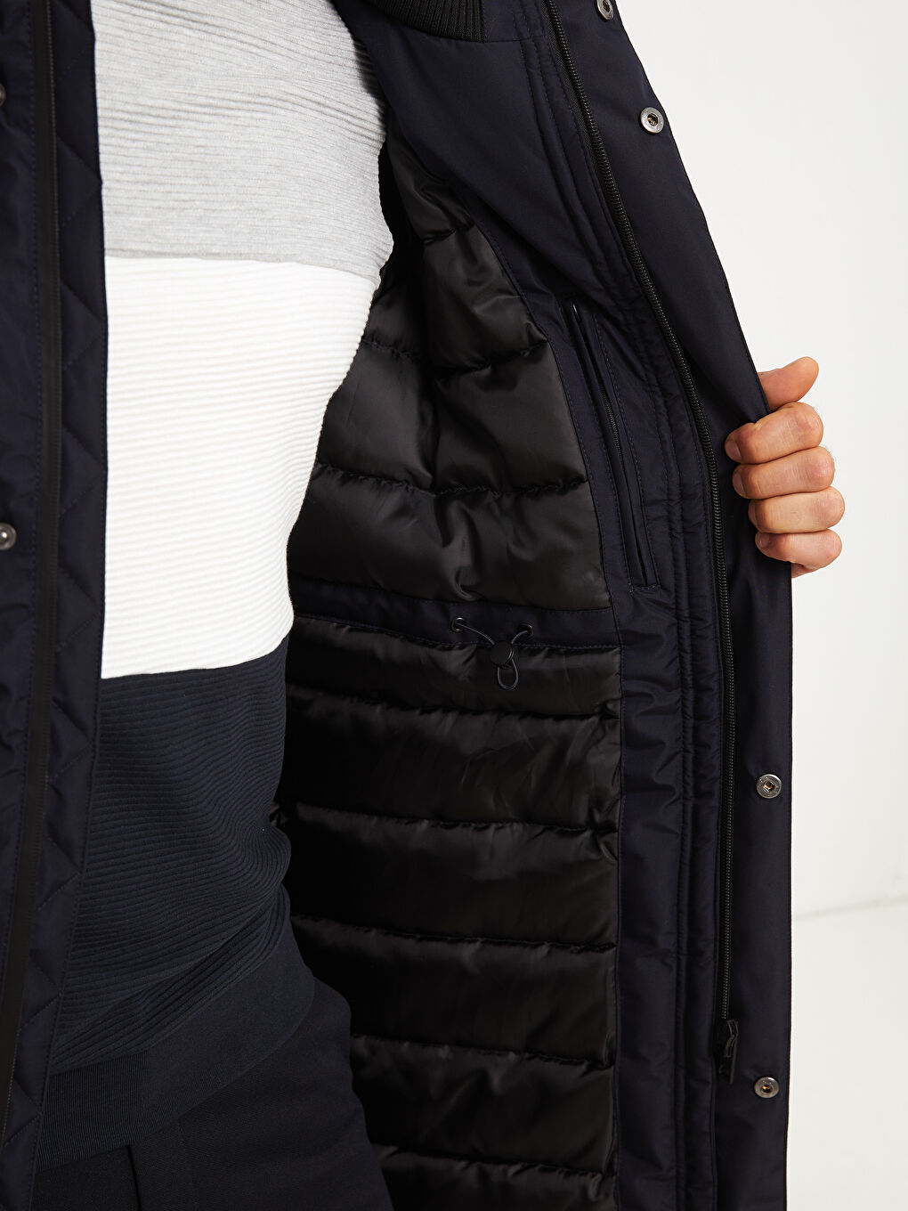 Regulär Geschnittener Kapuzen-Parka für Herren-4