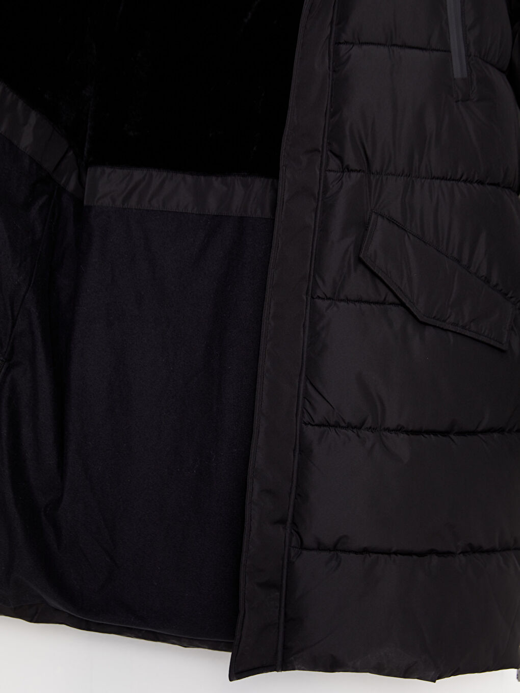 Standard Fit Hooded Men's Puffer Coat-10