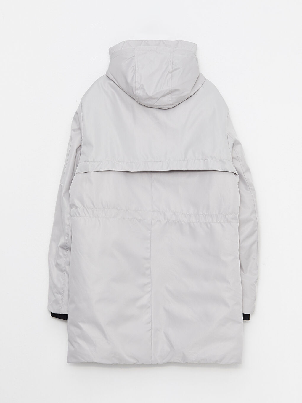 Regular Fit Hooded Men's Parka-7