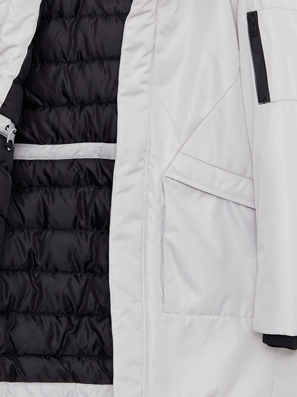Regular Fit Hooded Men's Parka-8