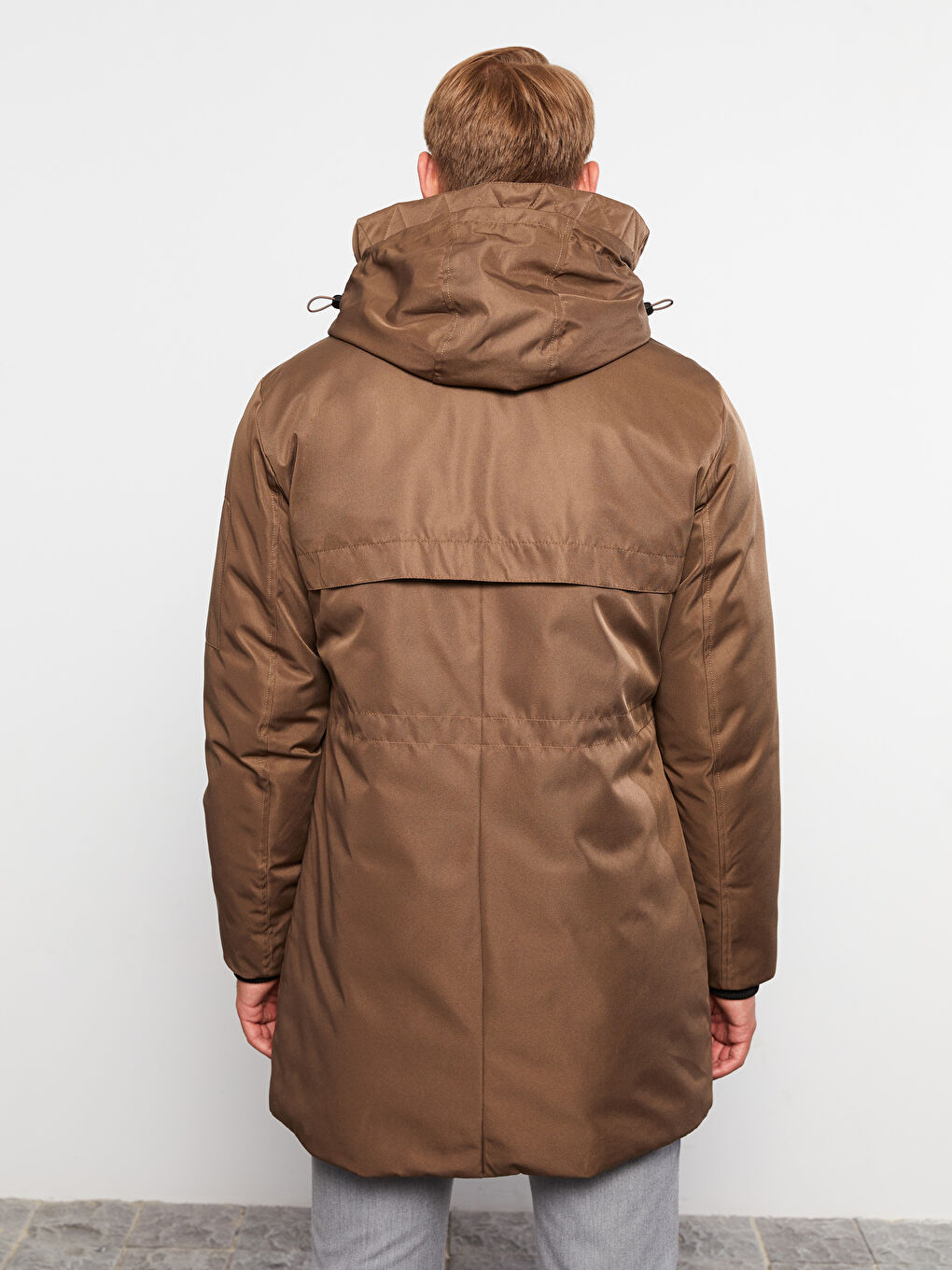 Regulär Geschnittener Kapuzen-Parka für Herren-5